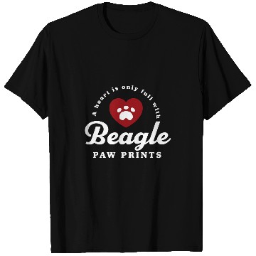 Discover Beagle Paw Prints Beagle T-Shirts