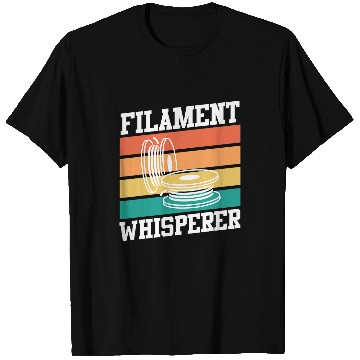 Discover Filament Whisperer 3D Printer Fan 3D Printing 3D Prints T-Shirts