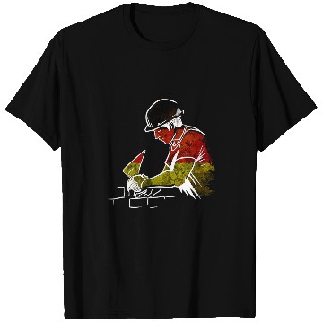 Discover German Mason Construction Worker House Builder Germany T-Shirts