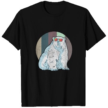 Discover Funny Bear Cool Polar Bear Nicebear Polar Bear Day Polar Cute Bears T-Shirts
