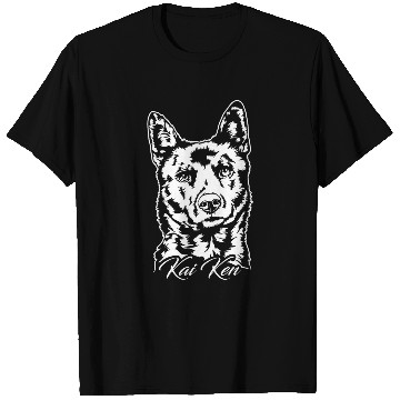 Discover Funny Proud Kai Ken Portrait dog mom dog T-Shirts