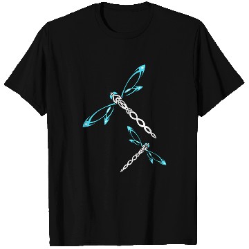 Discover Dragonfly Tribal Dragon Fly Tattoo Art T-Shirts