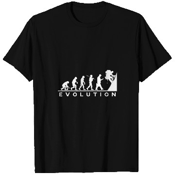 Discover Fun Evolution Recommended for Climbers Illustration of Climbers Designed by Mountain Lovers T-Shirts