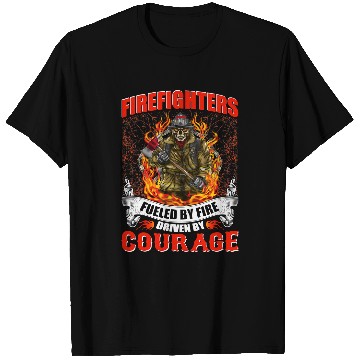 Discover Fireman Firefighter Fireman Cool Graphics Firefighter Plus Size 254 Firemen T-Shirts