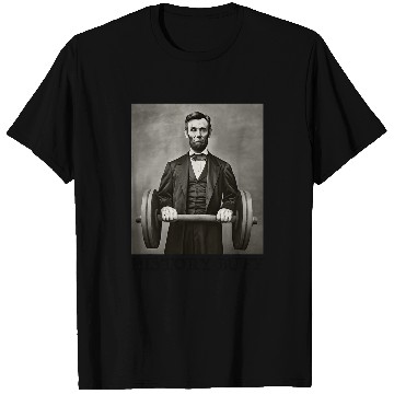 Discover Funny Abraham Abe Lincoln History Buff Mens July 4th T-Shirts