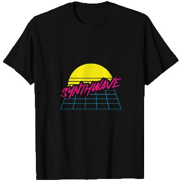 Discover 80s Synthwave Art Retrowave Retro Synthie Wave T-Shirts
