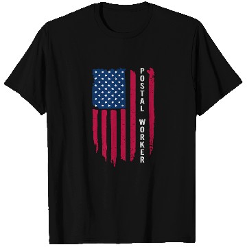Discover Proud Postal Worker Postmaster US Post Service Memorial Day T-Shirts