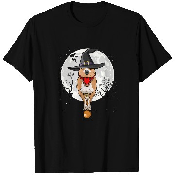 Discover Bully Halloween Witch Hat Pitbull Dog Lovers 439 Pitbull Dog T-Shirts