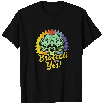 Discover Broccoli Yes Funny Vegetable Gardener 4 T-Shirts
