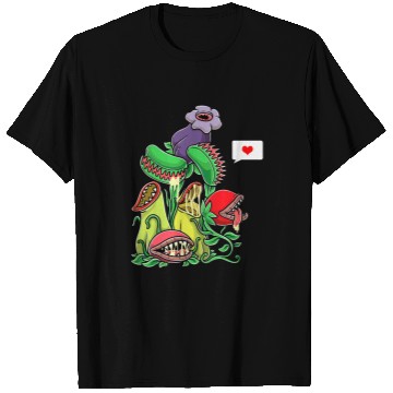 Discover Carnivorous Plant Lover Venus Flytrap Gardening Gardener T-Shirts
