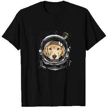 Discover Labrador Lab Dog Astronaut Space Exploration Astronomy Lover 359 T-Shirts