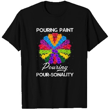 Discover Abstract Art Design for Color Mixing and Flow Painting 5 T-Shirts