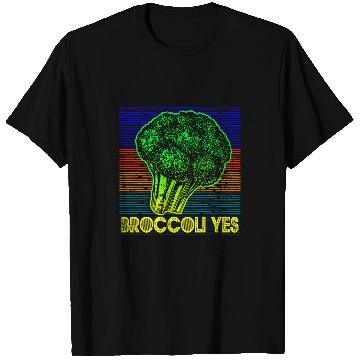 Discover Broccoli Yes Funny Vegetable Gardener 3 T-Shirts