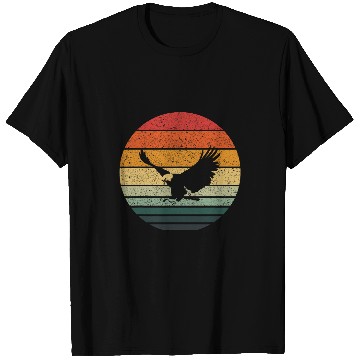 Discover Eagle Hawk vintages Retro Art Design T-Shirts