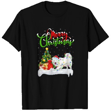 Discover Dog Samoyed xmass Decorations Santa Samoyed Dog Christmas T-Shirts
