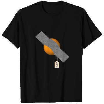 Discover Duct Taped Orange Funny Banana Art Parody T-Shirts