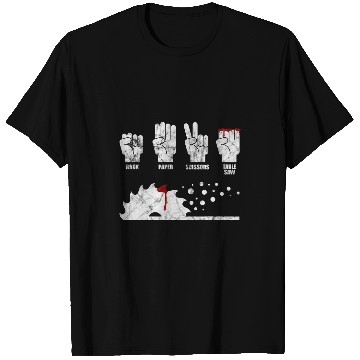 Discover Rock Paper Scissors Table Saw Woodworking Carpenter 2 T-Shirts