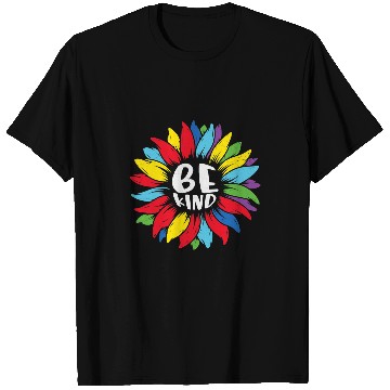Discover Autism Be Kind Kindness Sunflower Puzzle Autism Awareness In April Neurodiverse T-Shirts