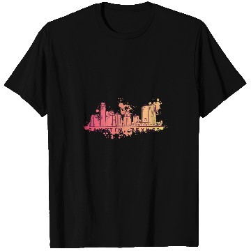 Discover Austin Texas Skyline City Design T-Shirts