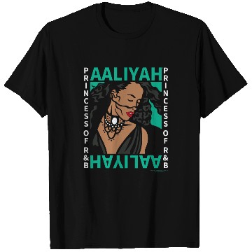 Discover Aaliyah Illustration Square T-Shirts