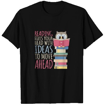 Discover Reading Book Library Librarian Bookworm Owl Reader T-Shirts