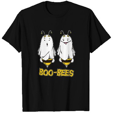 Discover Halloween Boo Bees Pun Funny Cool T-Shirts