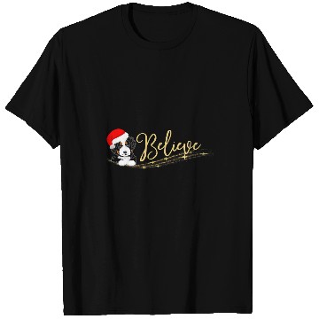 Discover Bernedoodle christmas matching pajamas gift T-Shirts