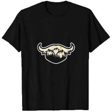 Discover Camping Summer Outdoor vintages National Landscape Buffalo T-Shirts