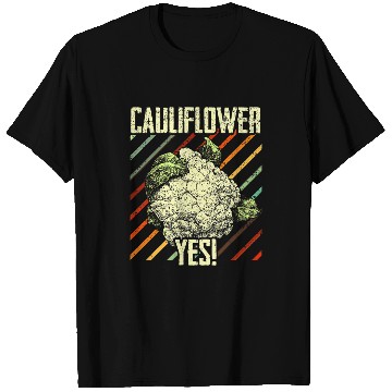 Discover Cauliflower Yes Funny Vegetable Gardener 6 T-Shirts