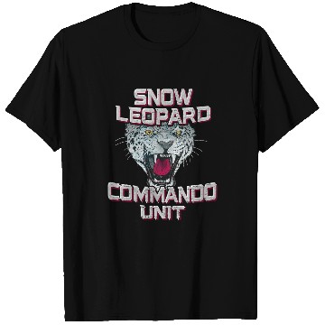 Discover Leopard Gift Chinese Special forces SWAT armys Snow Leopard Commando T-Shirts