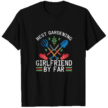 Discover Gardening Design For Gardener Girlfriend Landscaping Garden T-Shirts