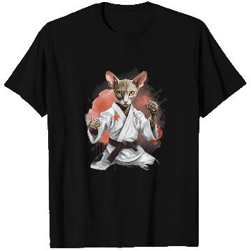 Discover MMA Oriental Shorthair Cat Karate 7 T-Shirts
