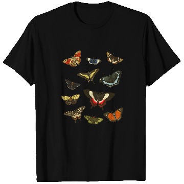 Discover Insects Scientific Illustration vintages Butterflies T-Shirts