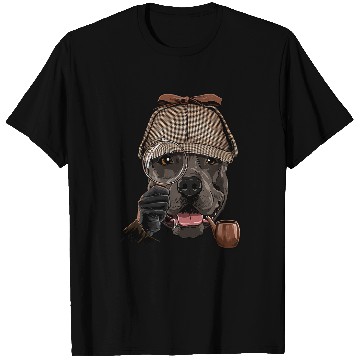 Discover Pit Bull Detective Pit Bull Dog Lover 144 T-Shirts