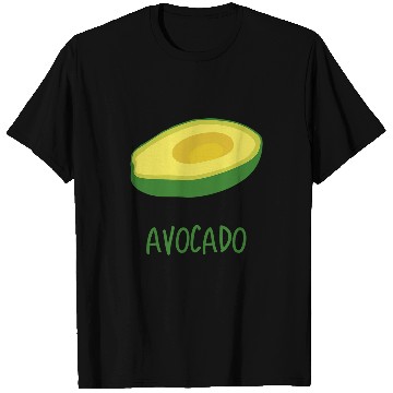 Discover Avocado Word with Fruit T-Shirts