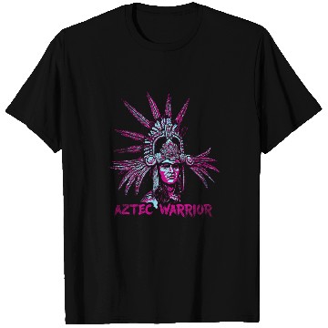 Discover Aztec Warrior King Mexican Native Art Mayans 10 T-Shirts