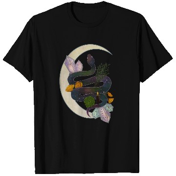 Discover Crystal Moon Serpent T-Shirts