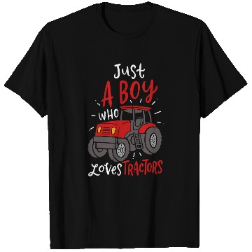 Discover Tractor driving Farming T-Shirts