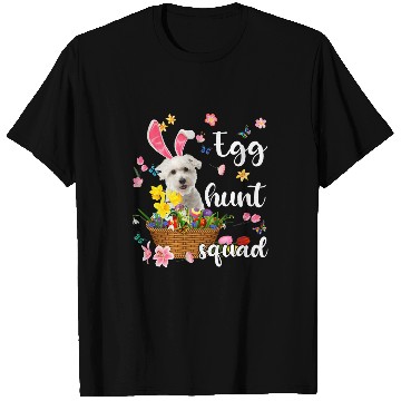 Discover Coton De Tulear Happy Easter Day Easter Colorful Egg Hunt T-Shirts