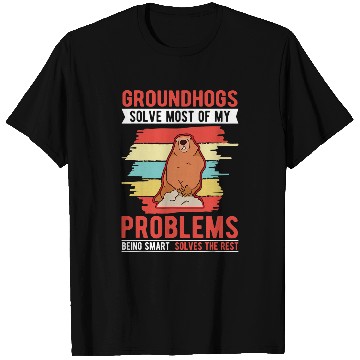 Discover Groundhog Day Woodchuck Marmot 2 T-Shirts