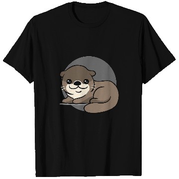 Discover Otters Chibi Kawaii Sea Animal Creature Japanese Kawaii213 T-Shirts