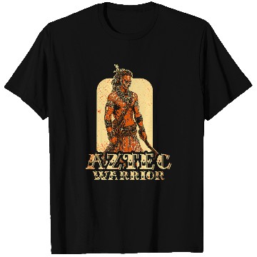 Discover Aztec Warrior King Mexican Native Art Mayans 5 T-Shirts