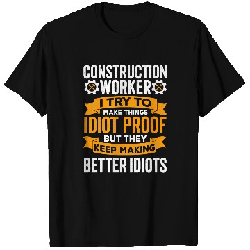Discover Construction worker labor day tee for womenmen Labor day T-Shirts