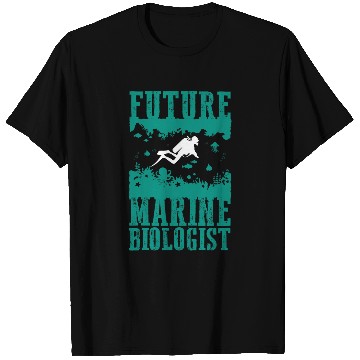 Discover Funny Future Marine Biologist Gift Kids Cool Biology Student 7 T-Shirts