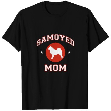 Discover Dog Samoyed Mom 293 T-Shirts