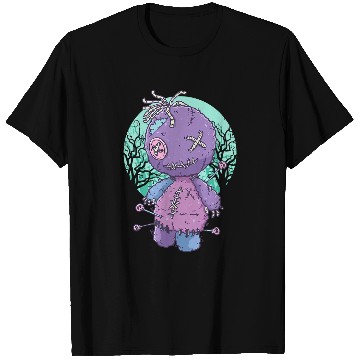 Discover Pastel Goth Voodoo Doll Creepy Halloween Emo Punk Witchcraft 546 T-Shirts