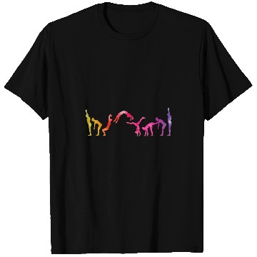 Discover Gymnastics Art Competitive Sport Gymnastic Painting T-Shirts