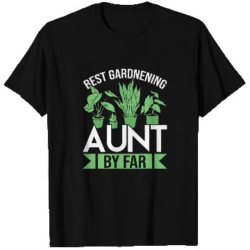 Discover Gardening Design For Gardener Aunt Landscaping Garden T-Shirts