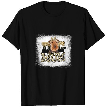 Discover Dog Airedale Terrier Western Leopard Airedale Terrier mom mothers day T-Shirts