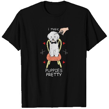 Discover Funny Dog Groomer Gift Art T-Shirts